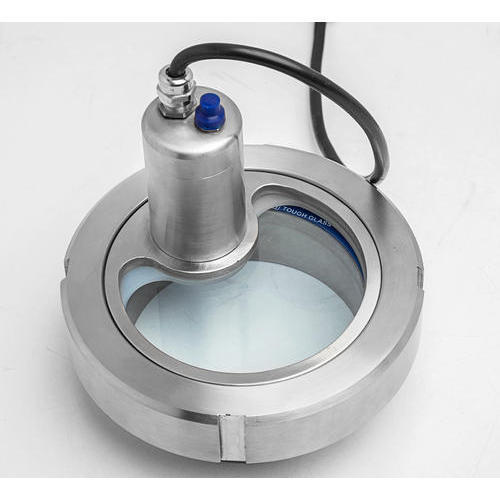 Sight Glass - Stainless Steel, Rectangular Shape | Polished Finish, 0-100°c Temperature, 6 Bar Pressure