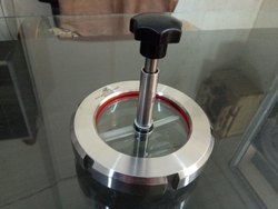 Sight Glass - Stainless Steel, Rectangular Shape | Polished Finish, 0-100°c Temperature, 6 Bar Pressure