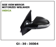 Side View Mirror Indica (Cinew) Vehicle Type: 4 Wheeler