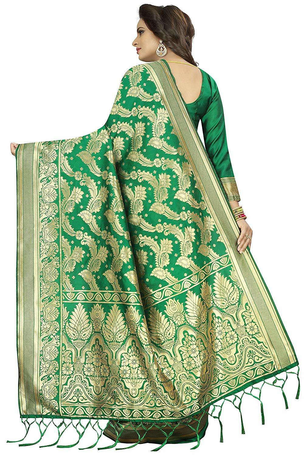 Green Silk Saree