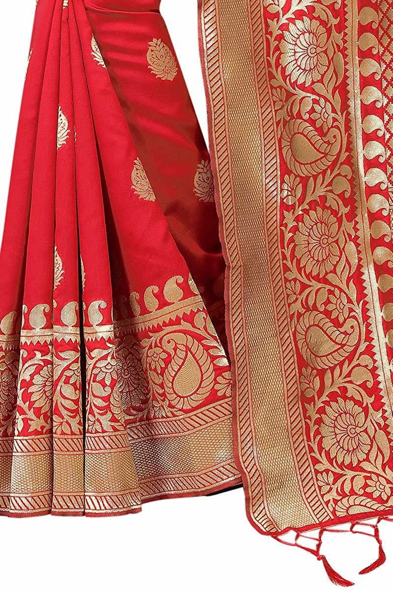 Red Silk Saree