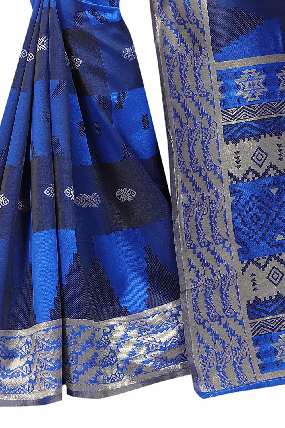 Blue Silk Saree