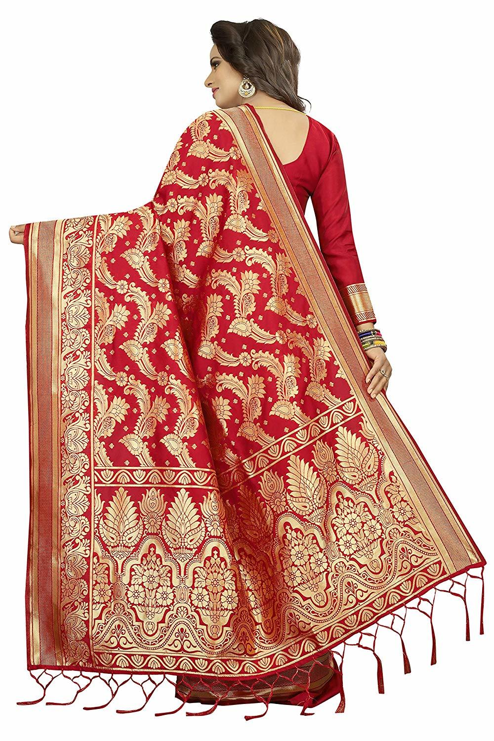 Red Silk Saree