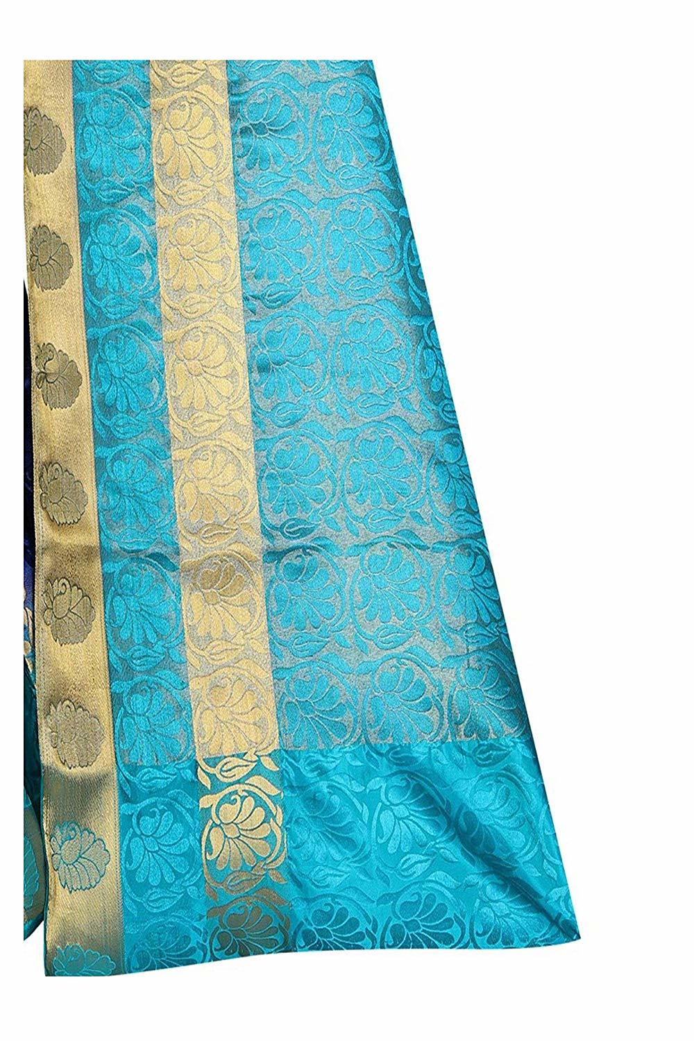 Blue Silk Saree