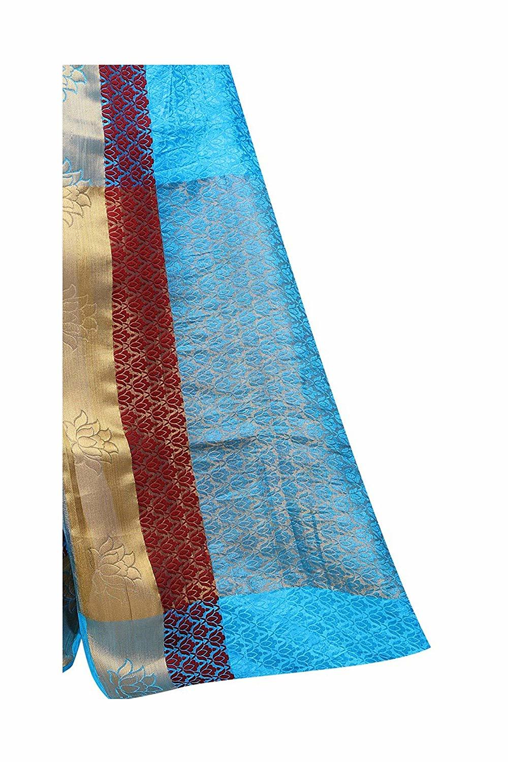 Blue Silk Saree