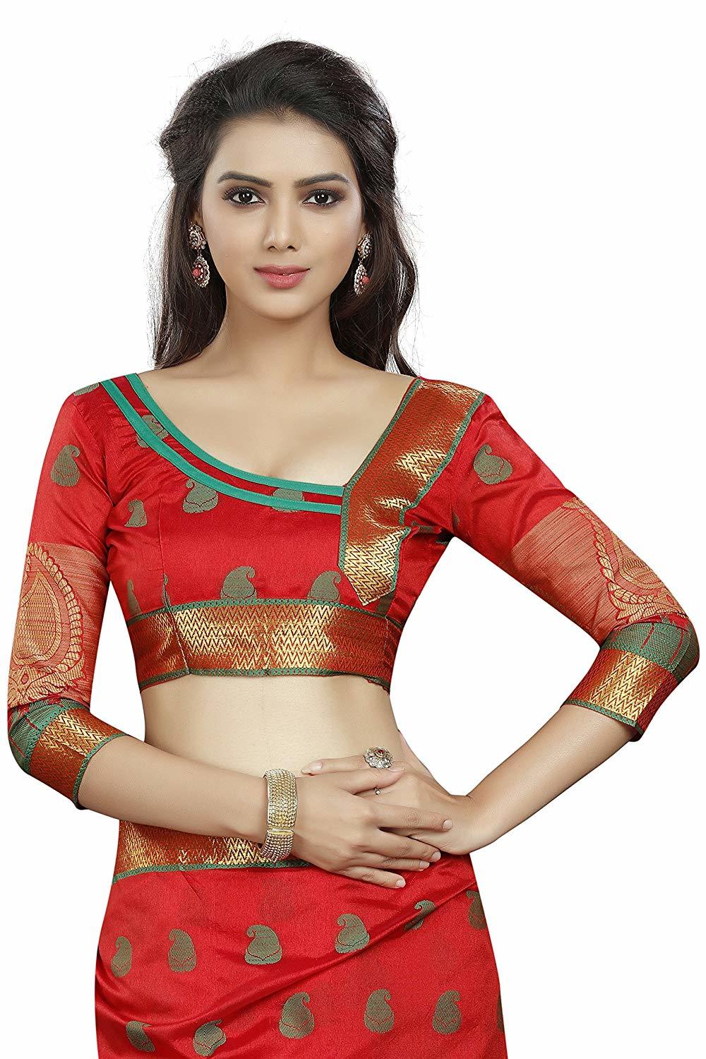 Red Silk Saree