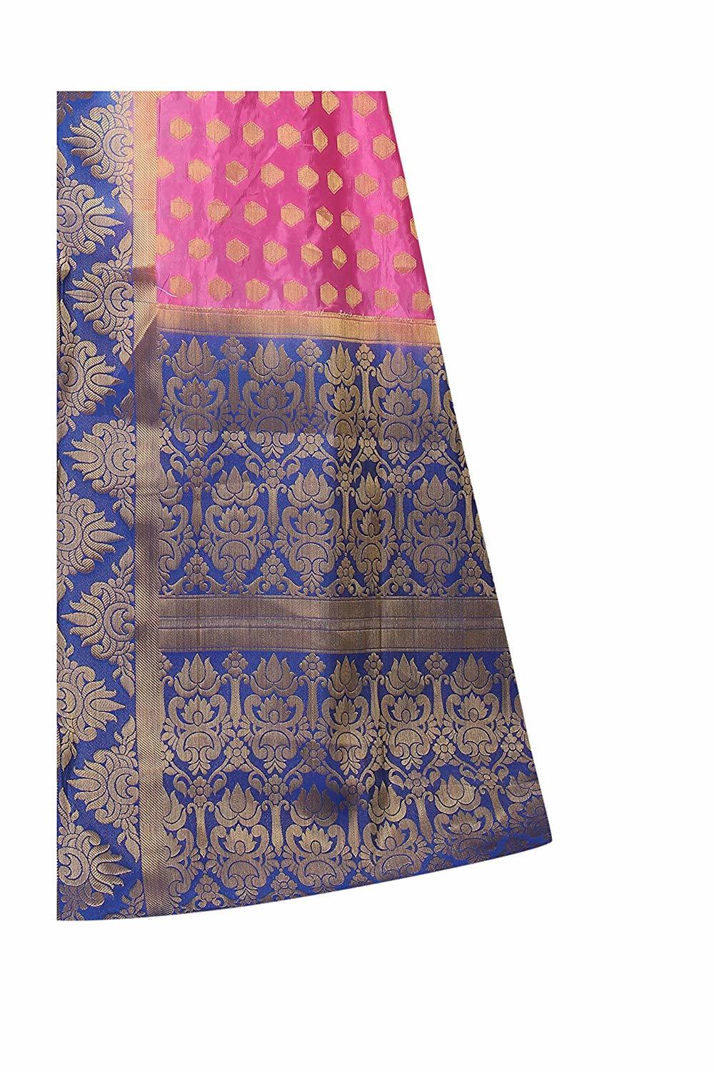 Ladies Casual Plain Saree - Cotton Silk Fabric, Pink Color | Hand Embroidery, Lightweight, Skin-friendly, Durable, Banarsi Style