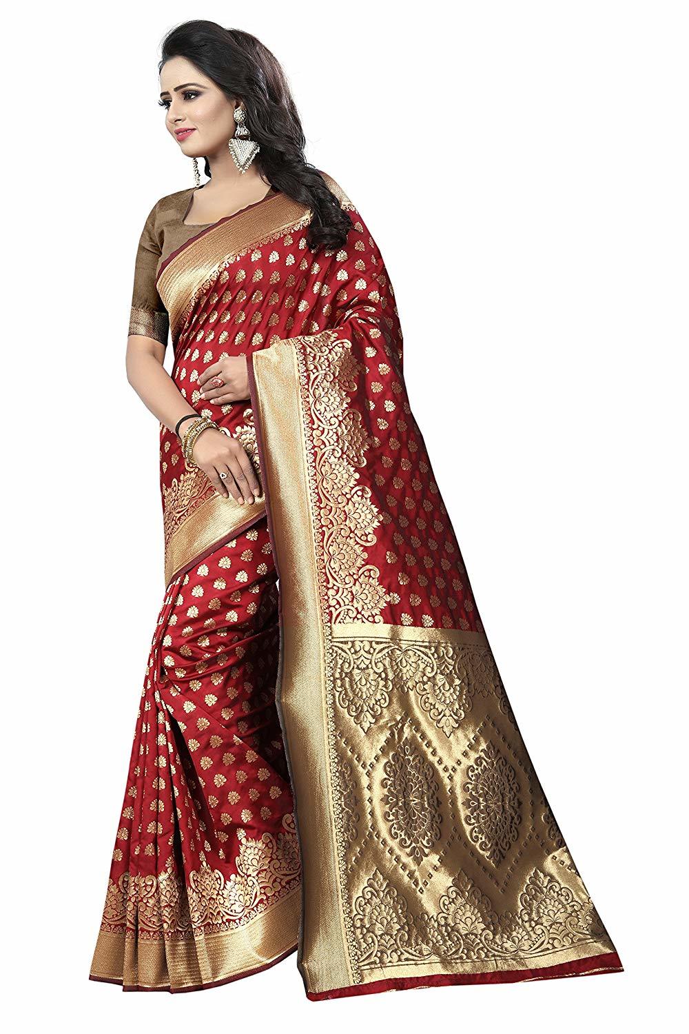 Red Silk Saree