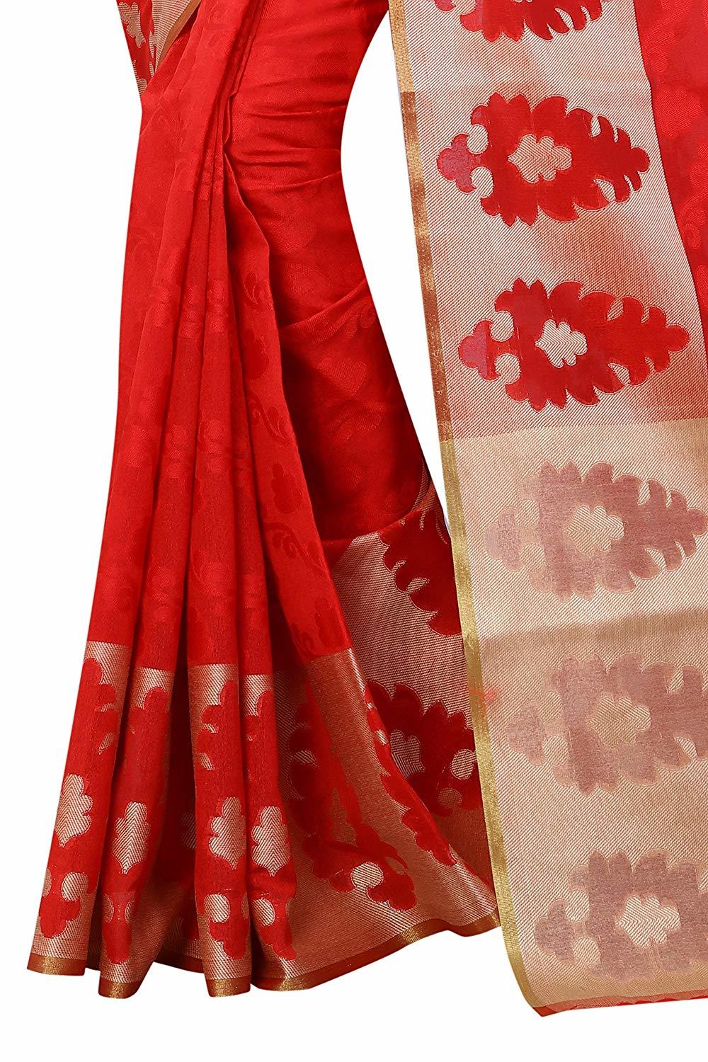 Red Silk Saree