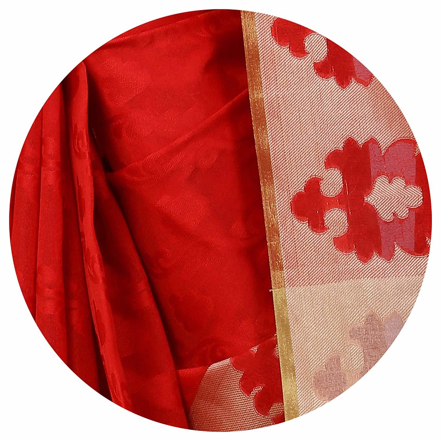 Red Silk Saree