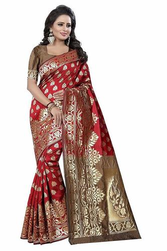 Red Silk Saree