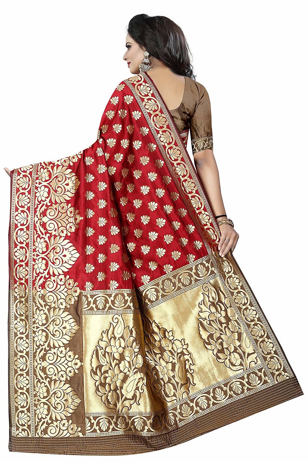 Red Silk Saree