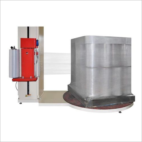 Pallet Stretch Wrapping Machine - MS & SS Material, 220 to 415 Voltage | Semi-Automatic Operation, 1 Year Warranty, Online Payment Accepted