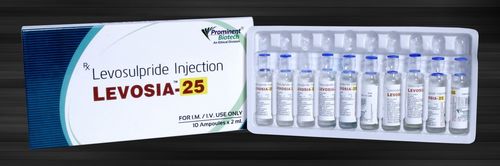 लेवोसल्पीराइड 25 मिलीग्राम प्रति 2 मिलीलीटर दवा समाधान