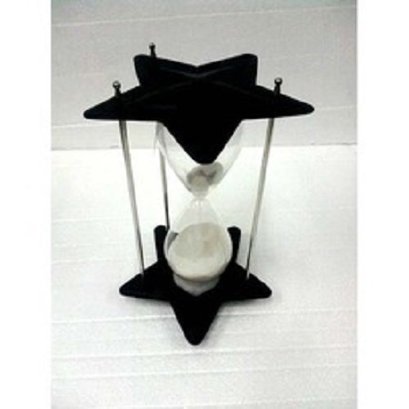 Decorative Mini Wooden Tripod Lamp - Premium Teak Wood, 30" Height, 8" Diameter | Nautical Theme, Handmade Aluminum & Wood, Elegant Bed Corner Lighting
