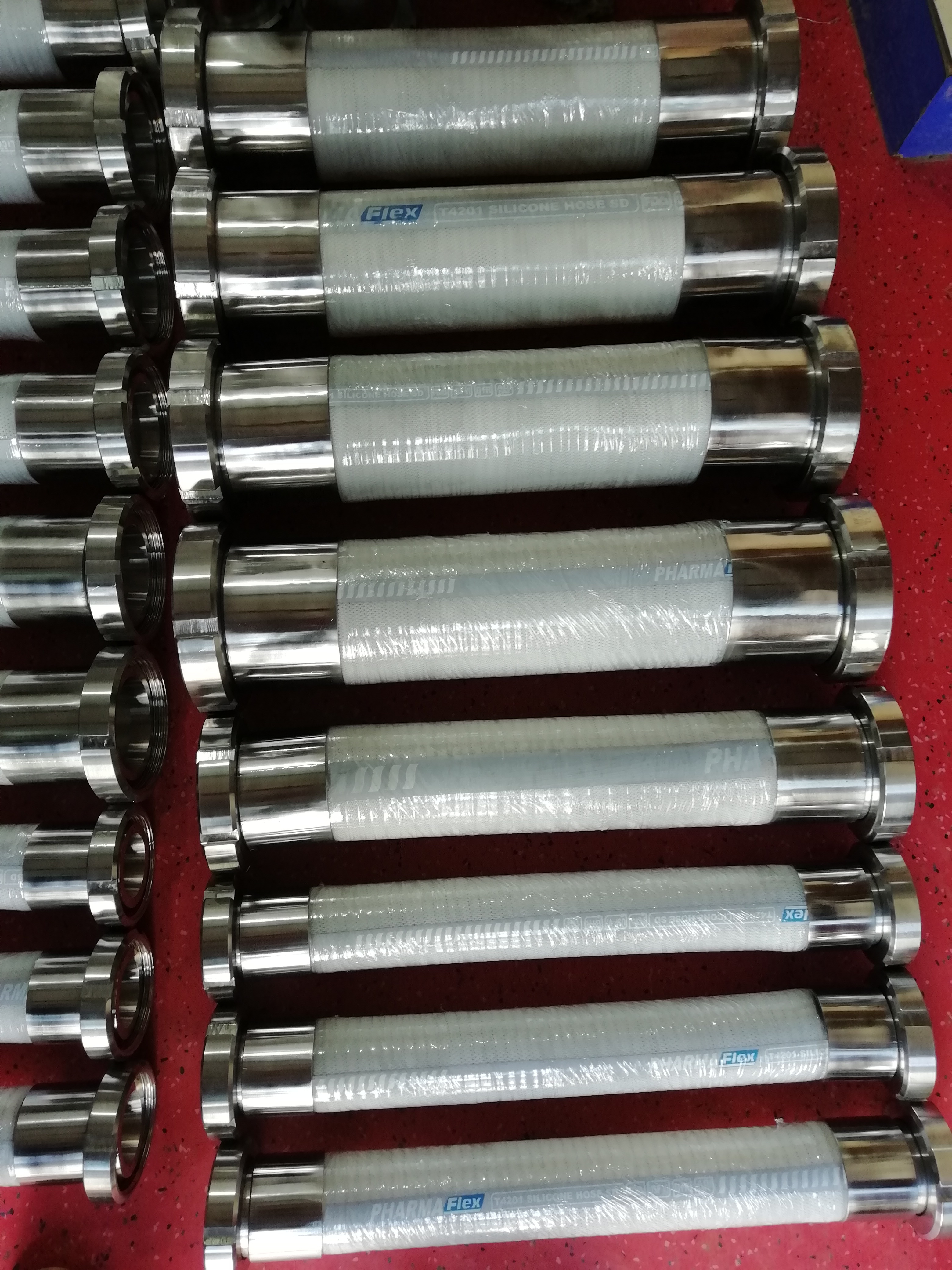 Hygienic Fda Compliance Silicone Hose - Silicone Material, 1/2" To 4" Size, White Color | 20 Bar Pressure, -60 To +200â°c Temperature, Chemical & Oil Resistance