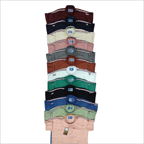 पुरुषों के लिए अलग-अलग रंग में उपलब्ध ट्विल प्लेन शर्ट