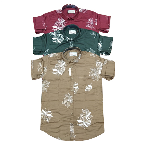 अलग रंग में उपलब्ध फैंसी फ्लोरा प्रिंटेड शर्ट