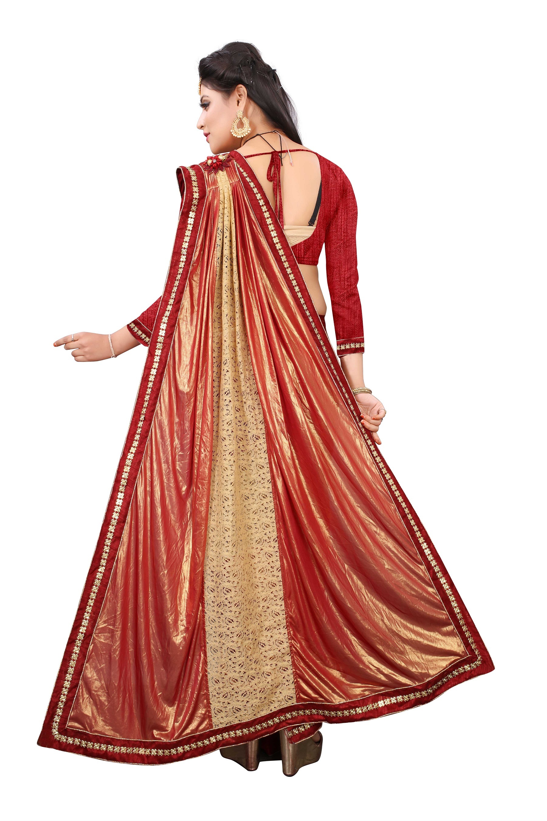 Red Silk Saree