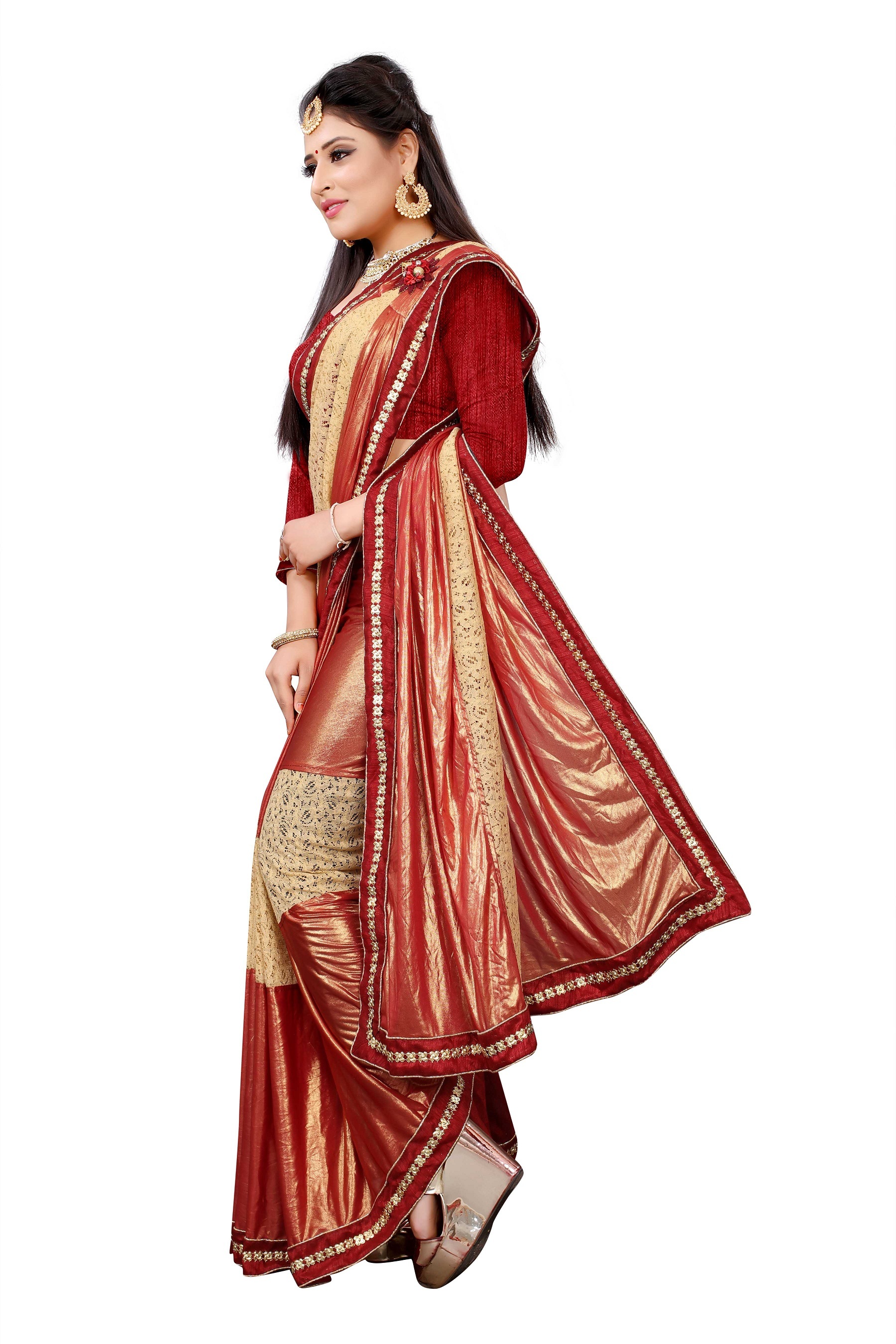 Red Silk Saree