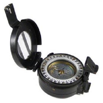 Brass Prismatic Compass