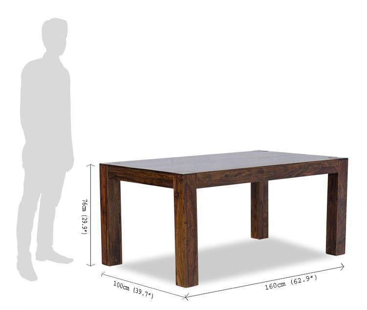 Solid Wood Dining Table Set Snazzy No Assembly Required