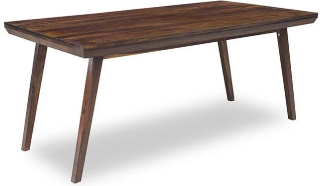 Rectangle Solid Wood Dining Table Set Mosiac