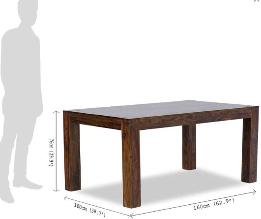 American Style Solid Wood Dining Table Set Revenant