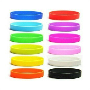 Silicone Plain Wrist Band - Durable, Light Weight | Multiple Color Options for Promotion, Gift, and Personal Use