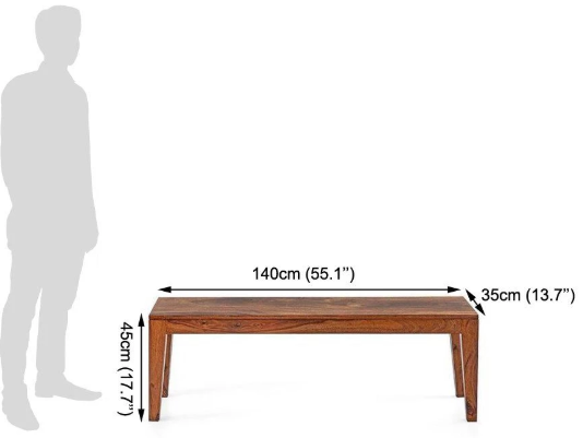 Avi Art And Crafts Solid Wood Dining Table Vincet