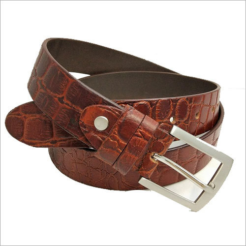 Classic Alligator Leather Belts Length: 32-42 Inch (In)