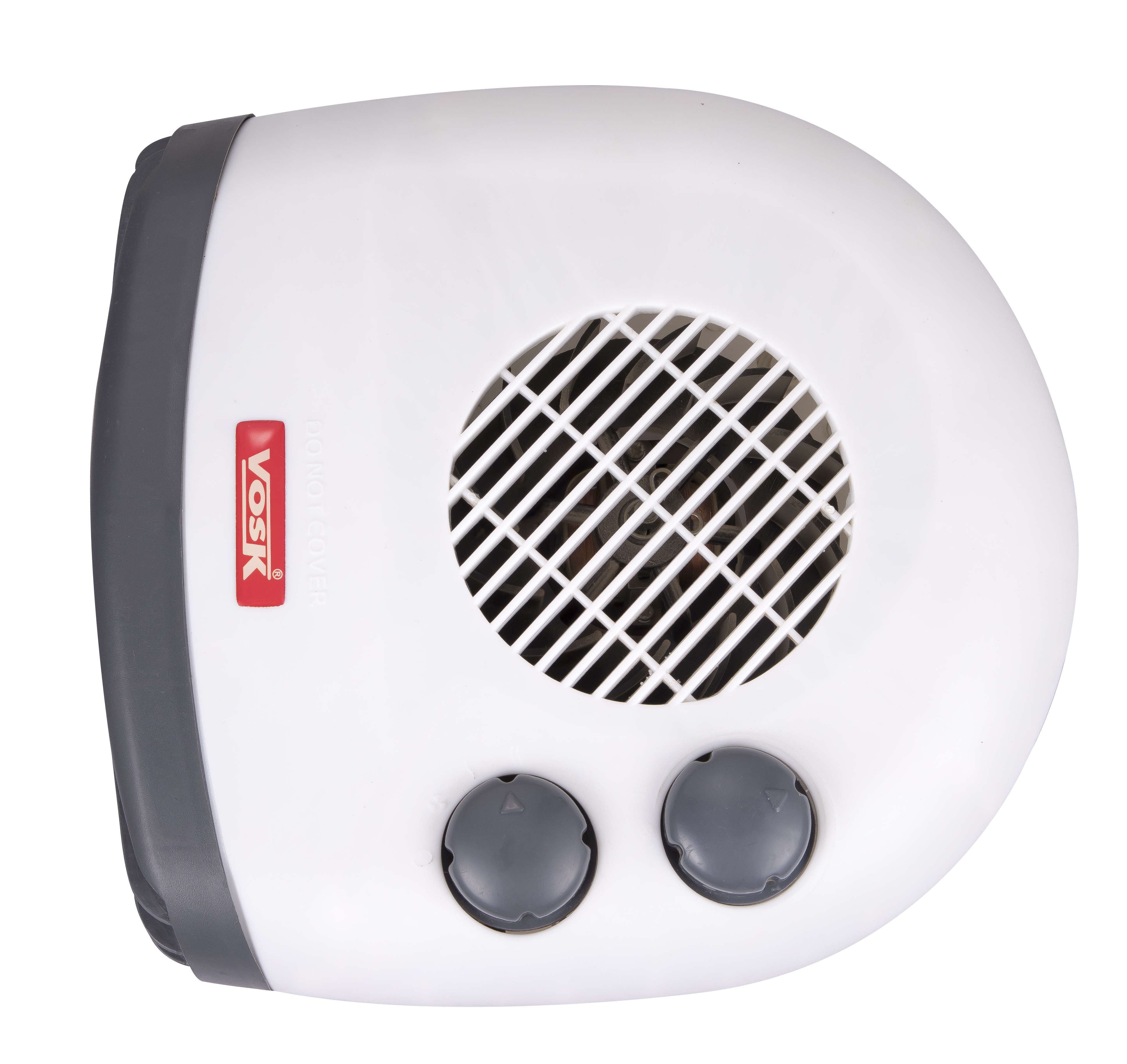 Fan Heater - Portable Abs Plastic, 230v | 1000w/2000w Dual Heating, Adjustable Thermostat, Cool Touch Body, Self-resetting Thermal Cutout, 1-year Warranty