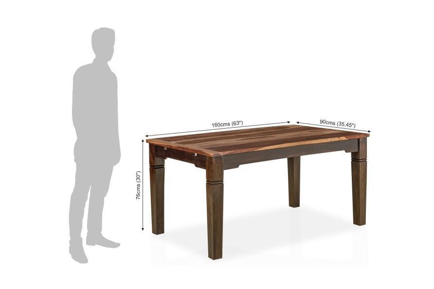 American Style Solid Wood Dining Table Set Extendable Monarch
