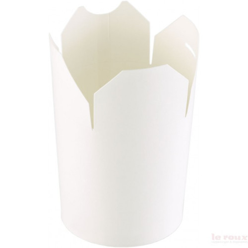 व्हाइट 750 मिली राउंड वोक