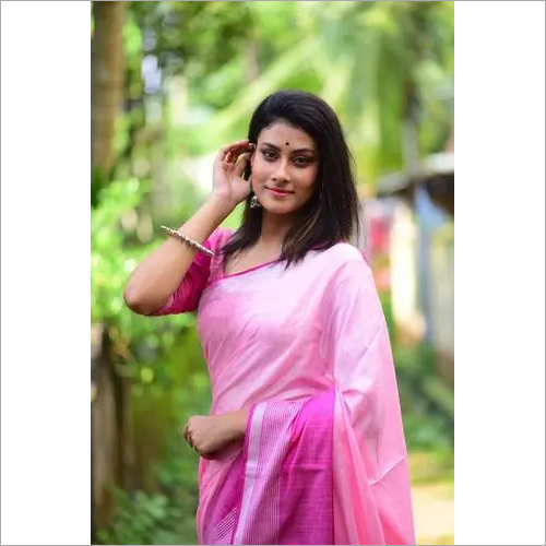 मल्टी कॉटन लिनन साड़ियां