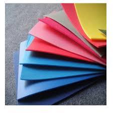 Eva Foam Sheet - 1-50 Mm Thickness, 15-60 Kg/m3 Density, Smooth Yellow Finish | Uv & Weather Resistant, Low Water Absorption, Thermal & Acoustic Insulation