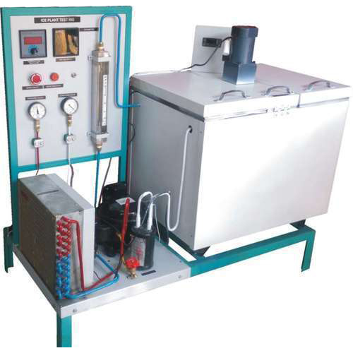 Ice Plant Test Rig Machine - 240V Electric, Up to 15kW Power | 2000 Kg/hr Capacity, 150 Kg Weight, PLC Controlled
