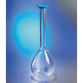 Glass Flask Volumetric "B" With One Mark, Stopper Made Of Polythene 1000ml