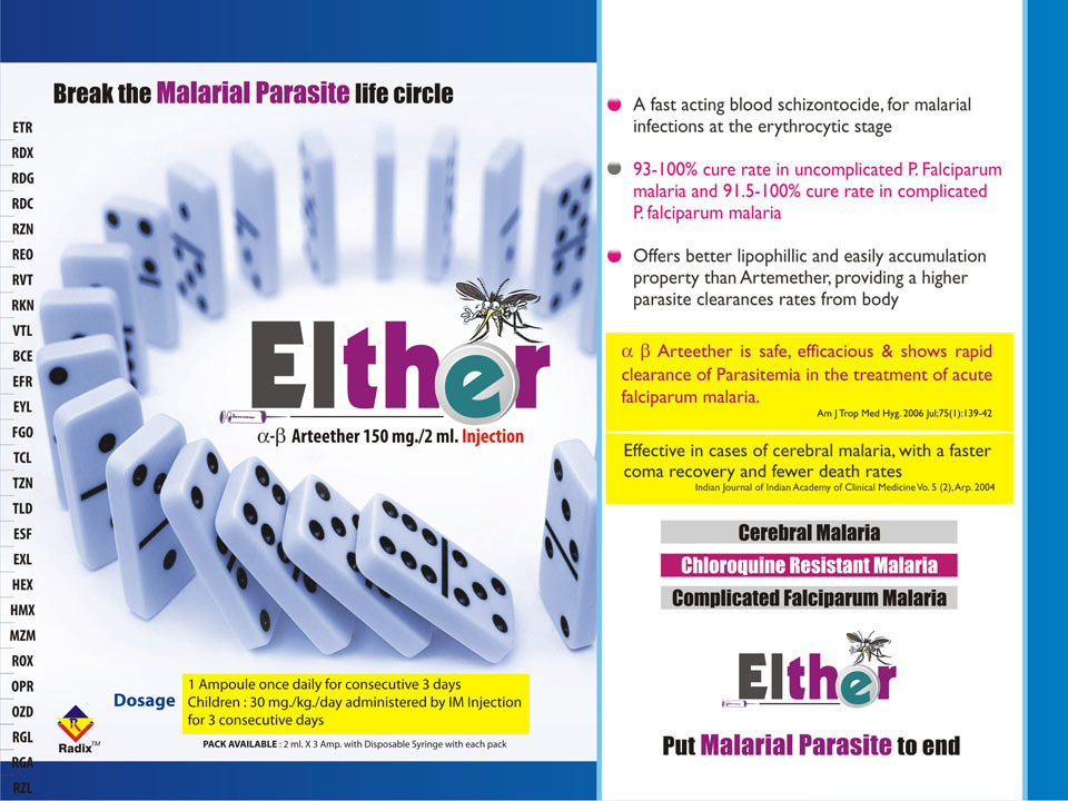 Liquid Anti Malaria Injectables Alpha Beta Arteether