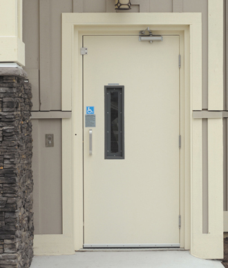 आग रेटेड स्टील दरवाजा