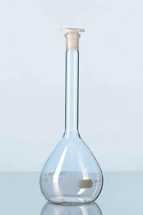 Flask Volumetric "B" With One Mark, With Interchangeable Glass Stopper 2000ml