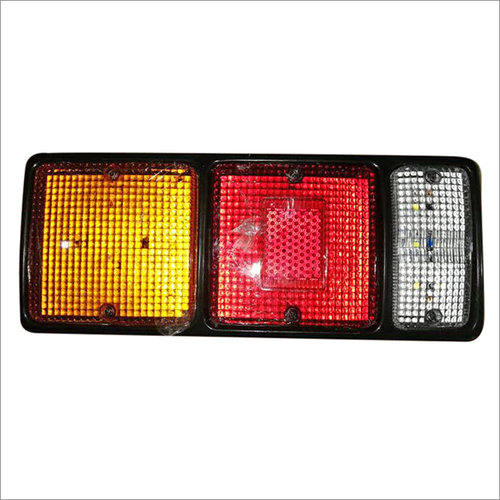 Commercial Vehicle Center LED Tail Light - Plastic Body, 12-24 Volt | LED Bulb Type for Enhanced Visibility and Durability