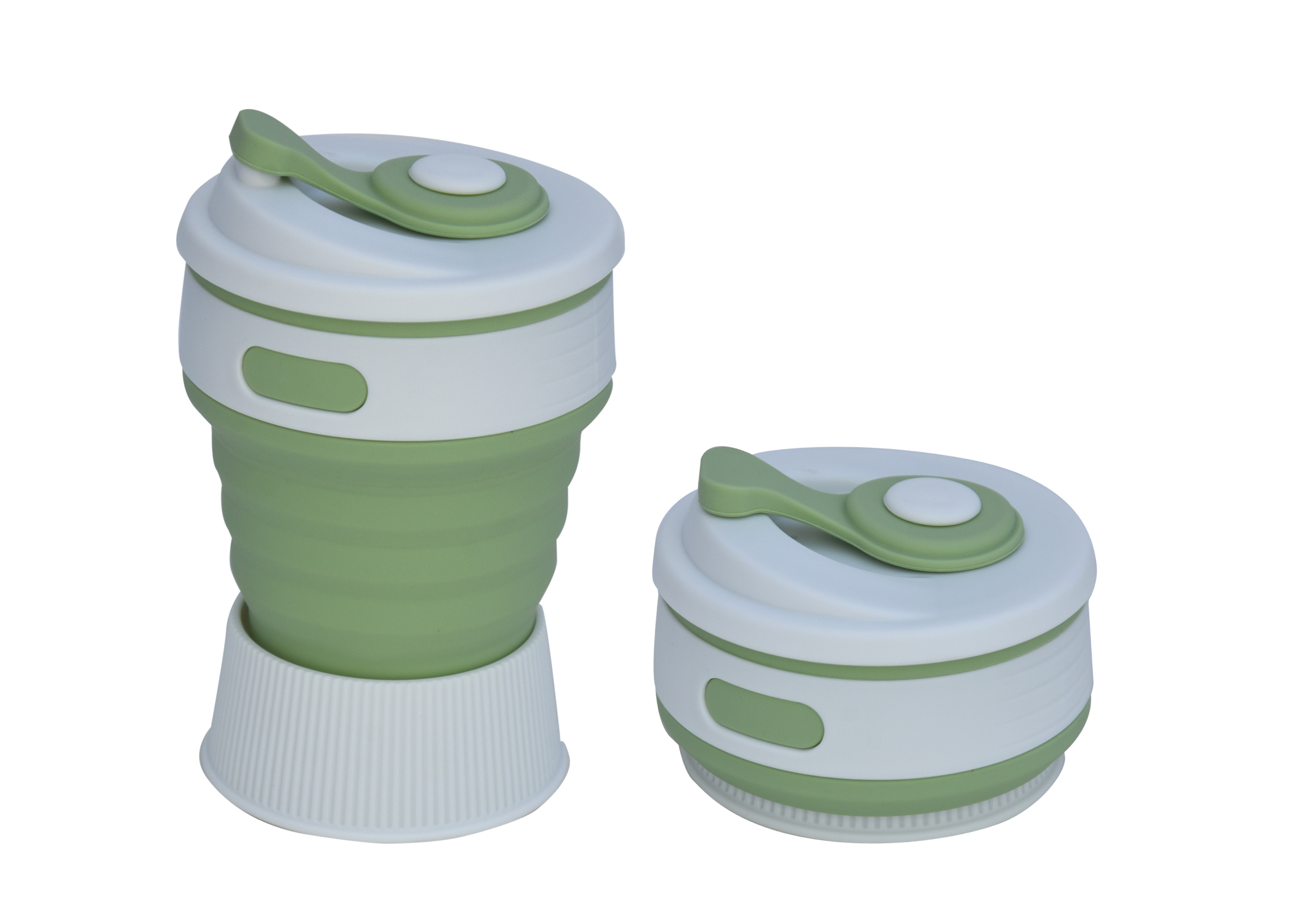 Collapsible Coffee Mug - Food Grade Silicone | 350ml Capacity, 58mm Size, Purple/pink/green/grey/blue, Ideal For Hot & Cold Beverages, Heat Insulation Design