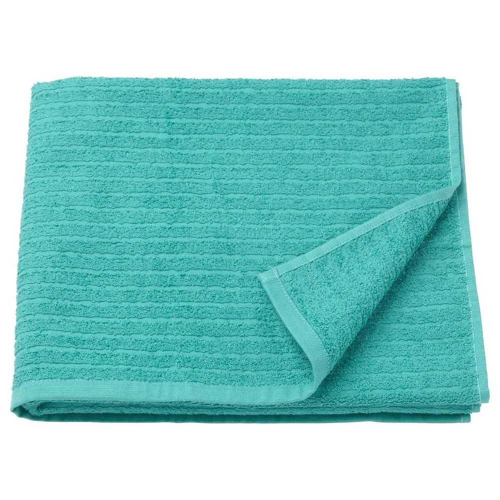 Cotton Towels - 30 x 50 Inches, Teal Color | 400 GSM Weight, 12 Loops Per Inch, 300 Thread Count, Terry Weave