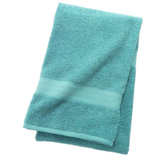Cotton Towels - 30 X 50 Inches, Teal Color | 400 Gsm Weight, 12 Loops Per Inch, 300 Thread Count, Terry Weave