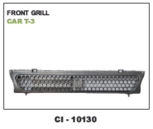 Car Front Grill Suzuki Car T-3 - Durable ABS Plastic, 4-Wheeler Compatibility | Warranty Included, Enhances Vehicle Aesthetic Appeal