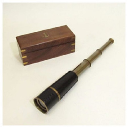 Gold Brass Telescope
