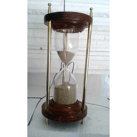 Wood & Glass Hourglasses Sand Timer