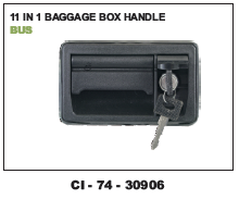 11 in 1 Baggage Box Handle Bus - Durable Plastic, Versatile 4 Wheeler Design | Warranty Included, Multiple Functions