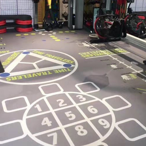 Crossfit Flooring - Pvc Material, 2.0mm To 8.0mm Thickness, Custom Sizes Available | Sound Reducing, Smooth Surface, Versatile For Home And Commercial Use